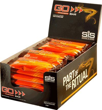 SIS GO-BAR Sports Nutrition Bar Box of 24x65g Bars