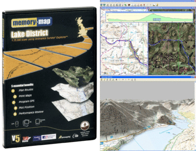 Memory Map OS Explorer 1:25,000