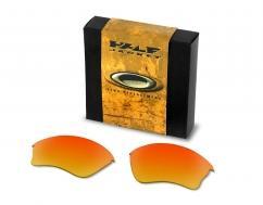 Oakley Half Jacket and XLJ Lens Kit: Fire Iridium