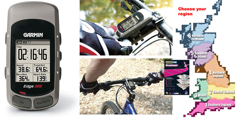Garmin Edge 305 Heart Rate bonus pack