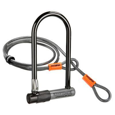 u lock with cable how to use