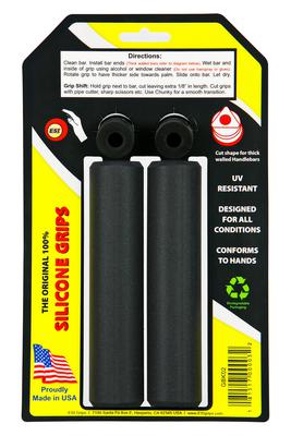 ESI Grips XL 6.75 Extra Chunky Grips (Black) - Performance Bicycle