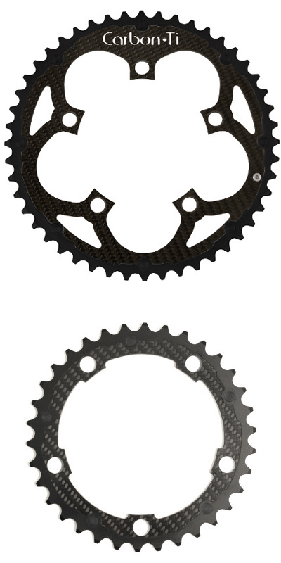 Carbon Ti X-Ring Road Chainrings